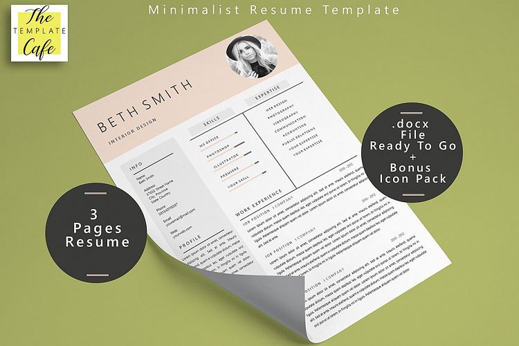 Minimalist MS Word Resume Template