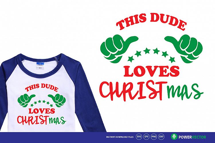 This Guy Loves CHRISTmas SVG Vinyl Files