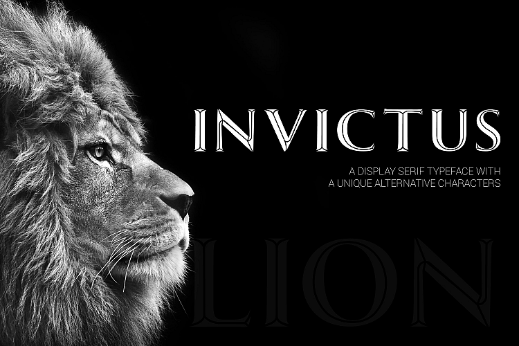 Invictus Serif Typeface
