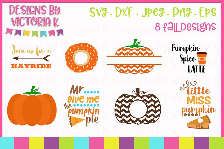 Fall Bundle SVG Cut Files