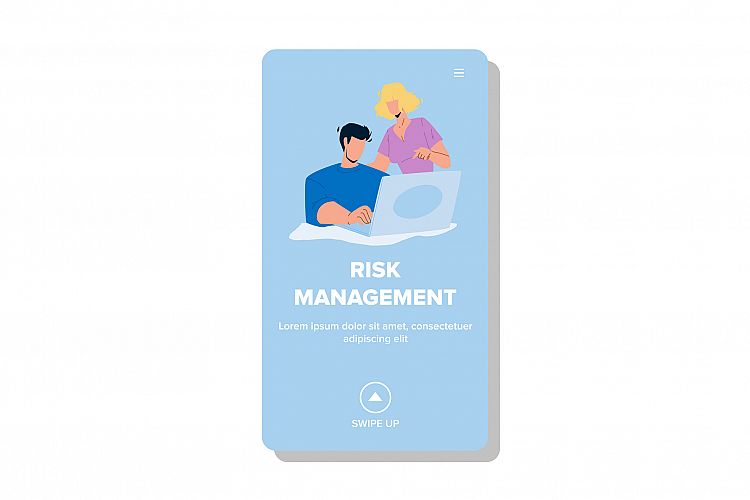 Risk Management Business Occupation Team Vector example image 1