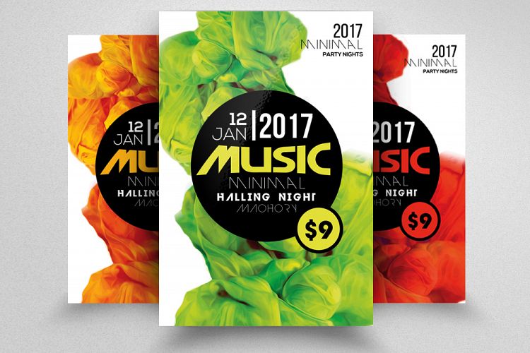 Music Party Flyer Template