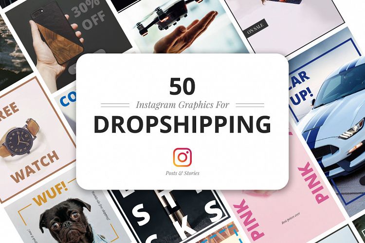 50 Instagram Dropshipping Graphics