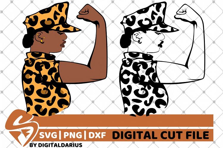 Download Strong Woman Bundle svg, Army, Leopard Prints, Girl Power