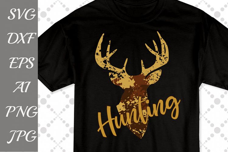 Download Hunting Svg: 'OMBRE SVG' Deer Head Svg,Country Svg,Buck Svg,T shirt Designs (82467) | SVGs ...