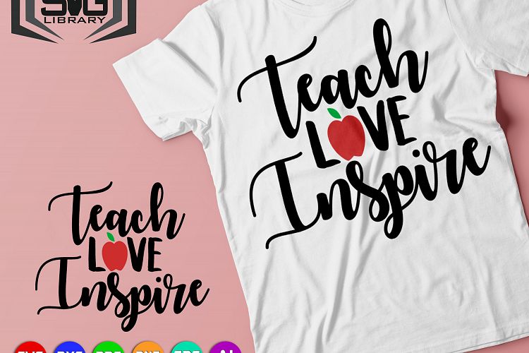 Teacher design SVG - Teacher shirt print svg - Teaching svg  - Teacher gift - School svg - Cricut file - Silhouette file