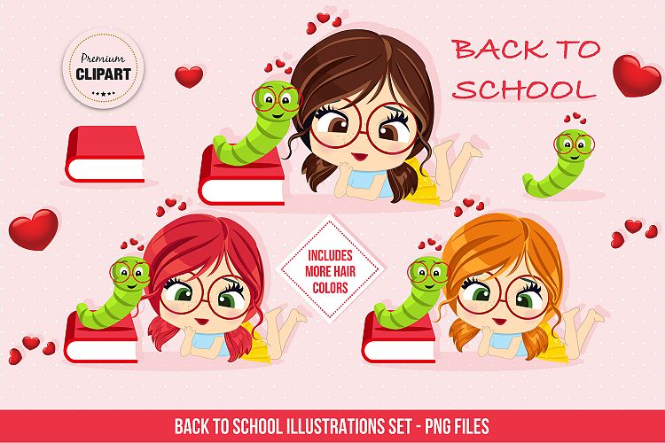 Back to school graphics, Back to school illustrations