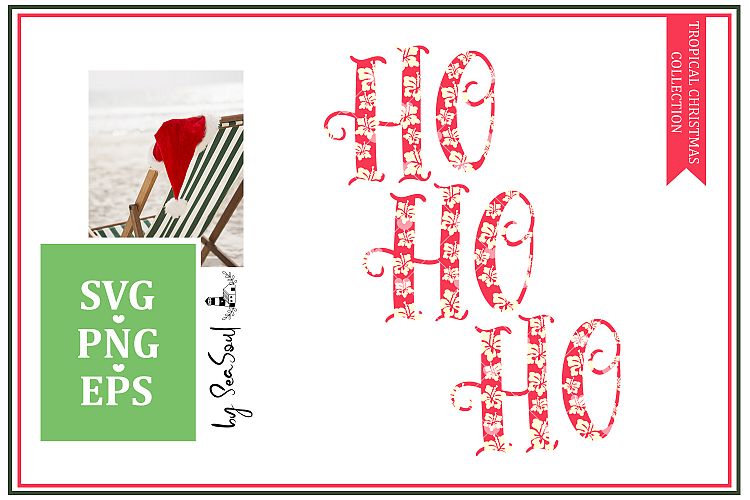 Tropical Christmas Collection SVG vol 2