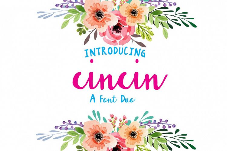 Cincin - A font Duo