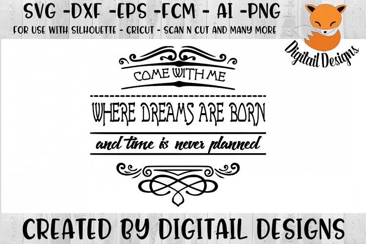 Dreams SVG - png - eps - dxf - ai - fcm -
