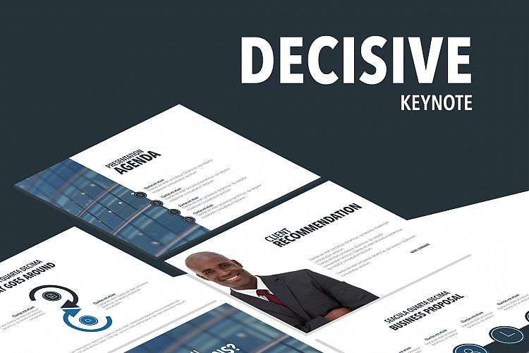 Decisive Keynote Template