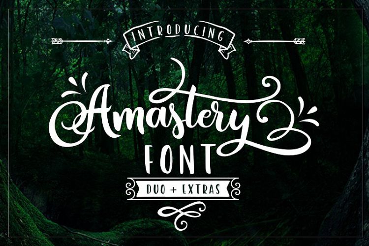 Amastery Font Duo + Extras