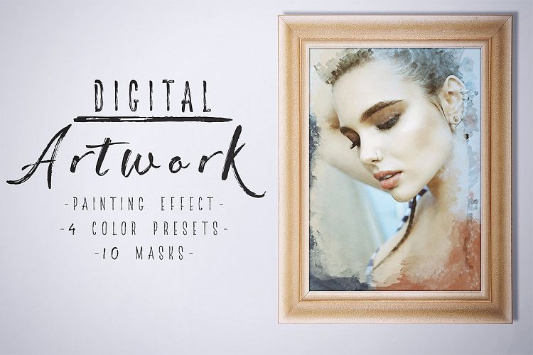 Digital Artwork - Creative Template
