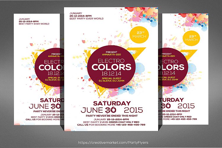 Minimal Abstract Flyer