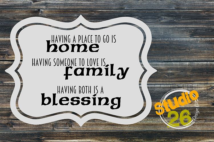 Irish Blessing - Home, Family, Blessing