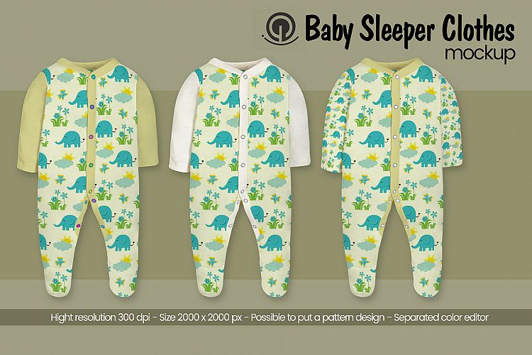 Baby Sleeper mockup