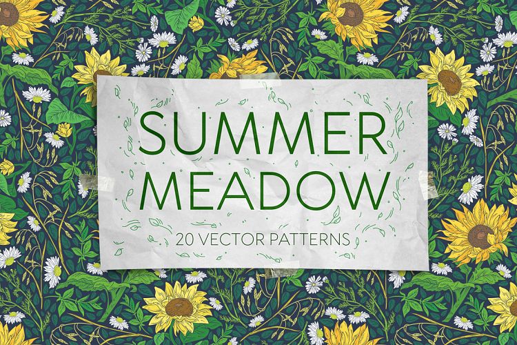 Summer Meadow patterns 