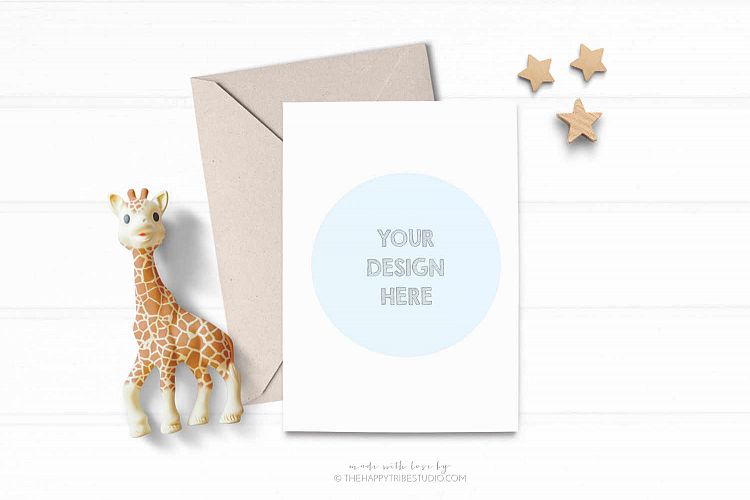 Card Mockup | Invitation Mockup | kids mockup
