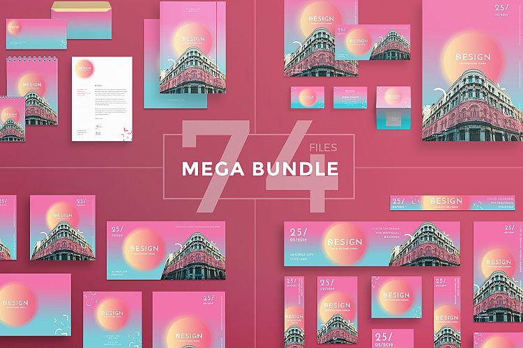 Architecture Forum Design Templates Bundle