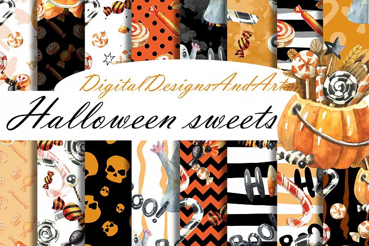 Halloween pattern