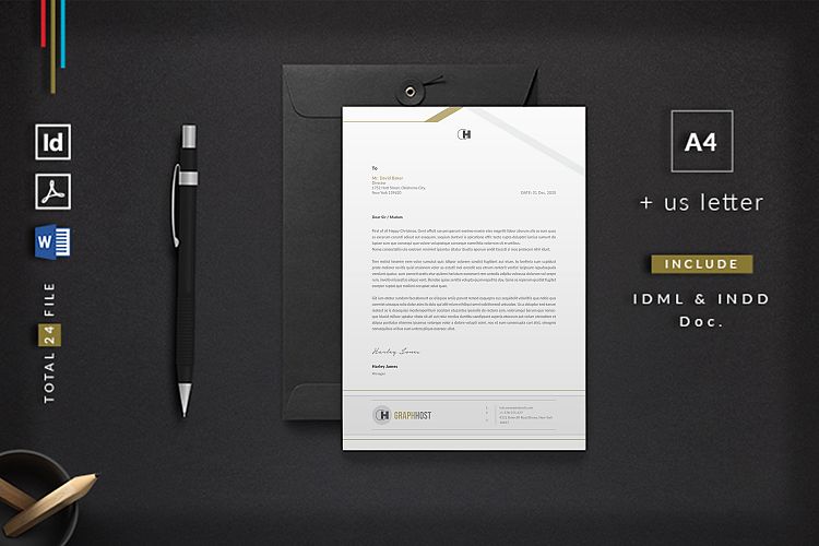 Minimal Letterhead Design