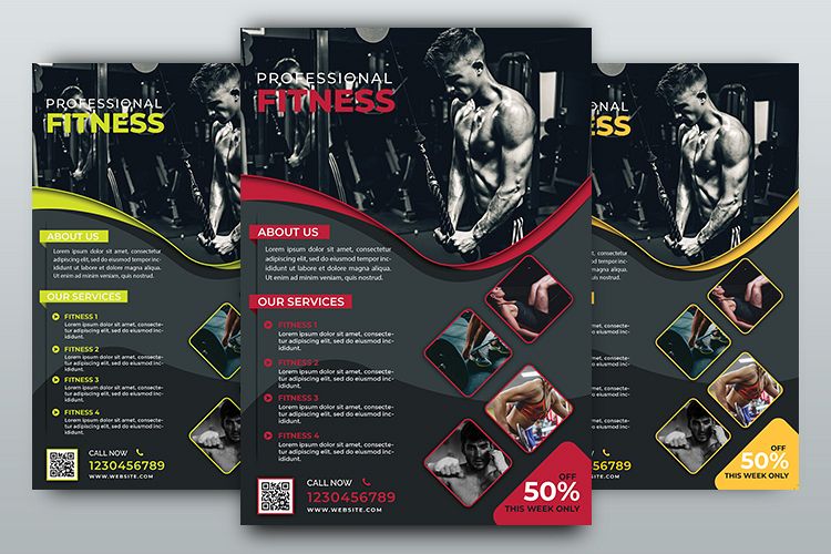 Fitness Flyer Templates