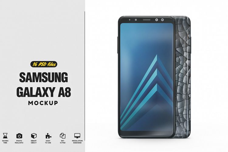 Samsung Galaxy A8 Mockup