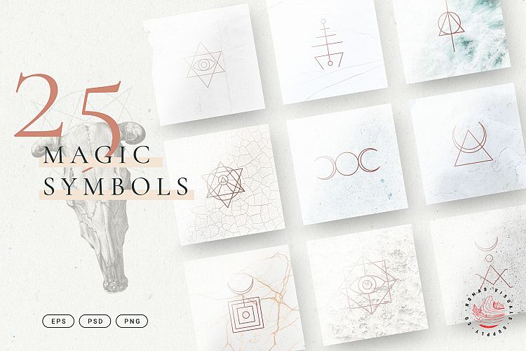 Minimalistic Magic Symbols - Occult Shapes