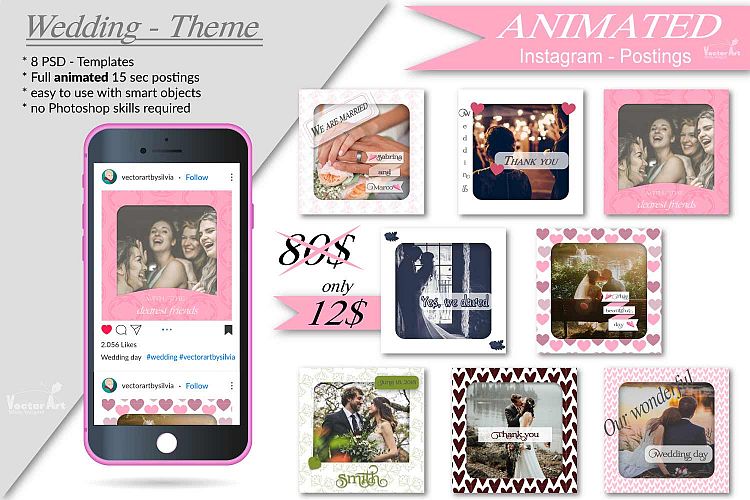 Download Free Social Media Download Mockup Animated Instagram Templates Wedding Inc Custom Free Design Resources