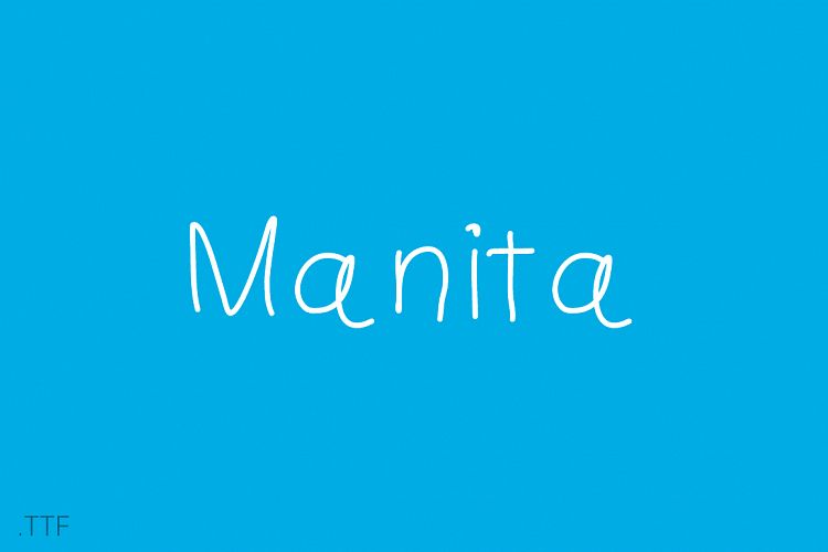 Manita | Font