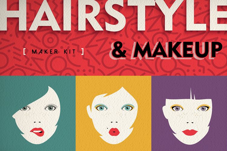 Hairstyle & Makeup Maker Kit + Extras