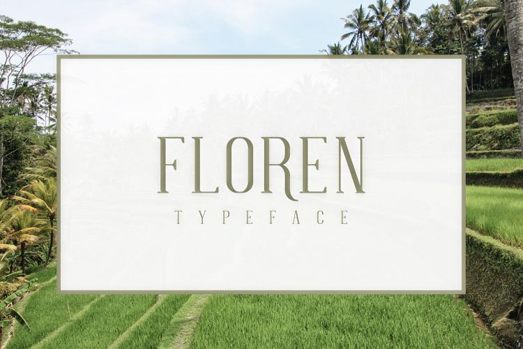 FLOREN TYPEFACE