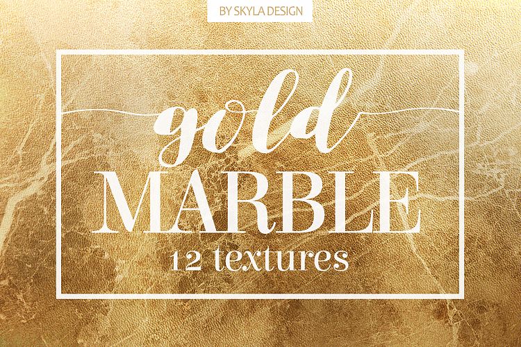 Gold marble texture background