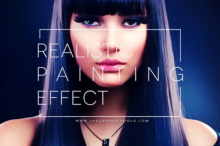 Realistic Painting Effect V.1 | Photoshop Actions