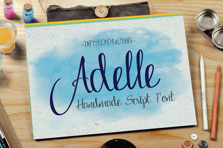 Adelle Script Typeface