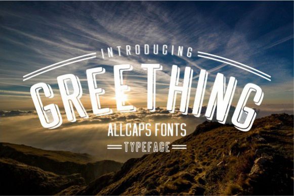 Free Greething Script Fonts