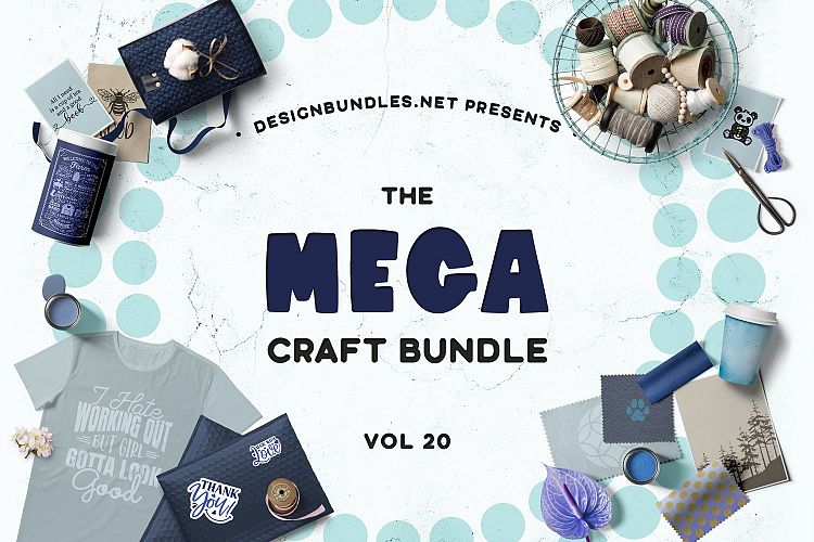 Download The Mega Craft Bundle Volume 20 Design Bundles