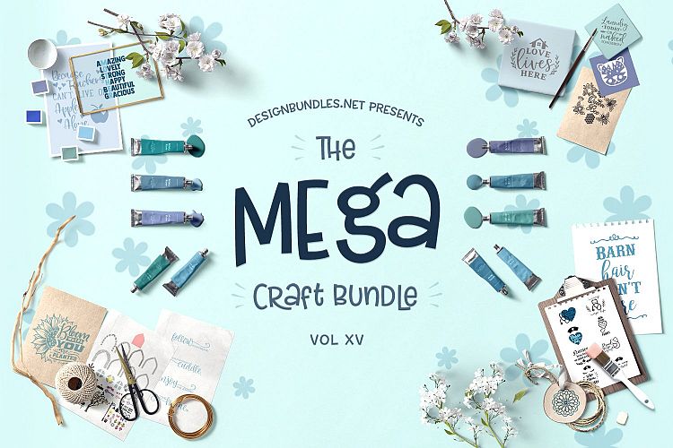 Download The Mega Craft Bundle Xv Design Bundles