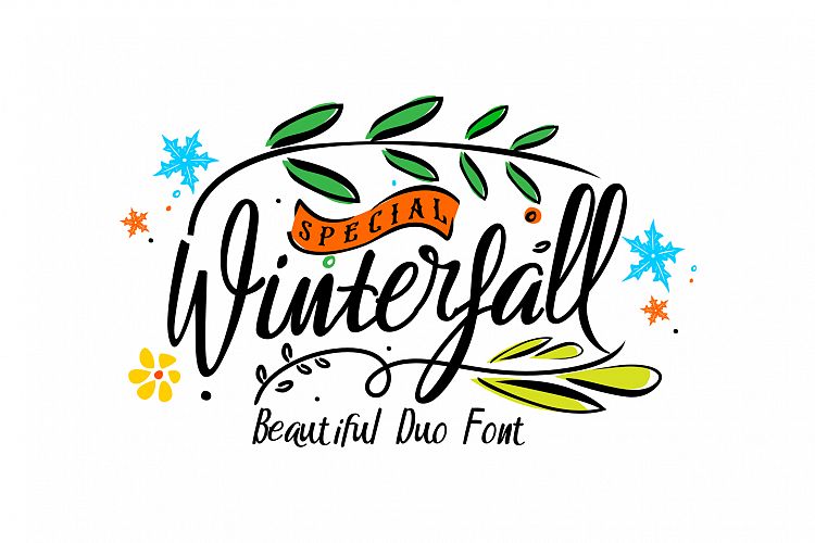 Winterfall Duo Font