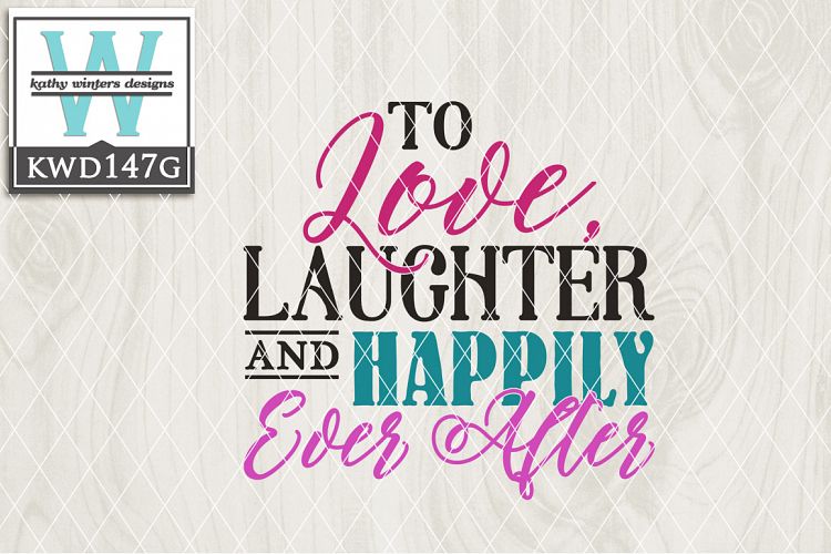 Wedding Cutting File KWD147G example image 1