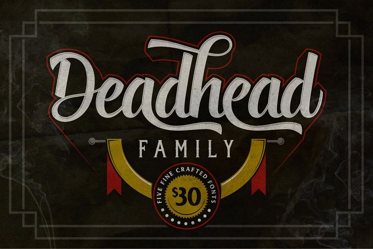 Deadhead Typeface Family