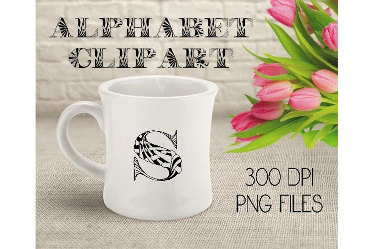 Alphabet clipart & vector