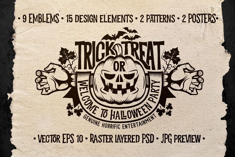 Halloween Logo Pack