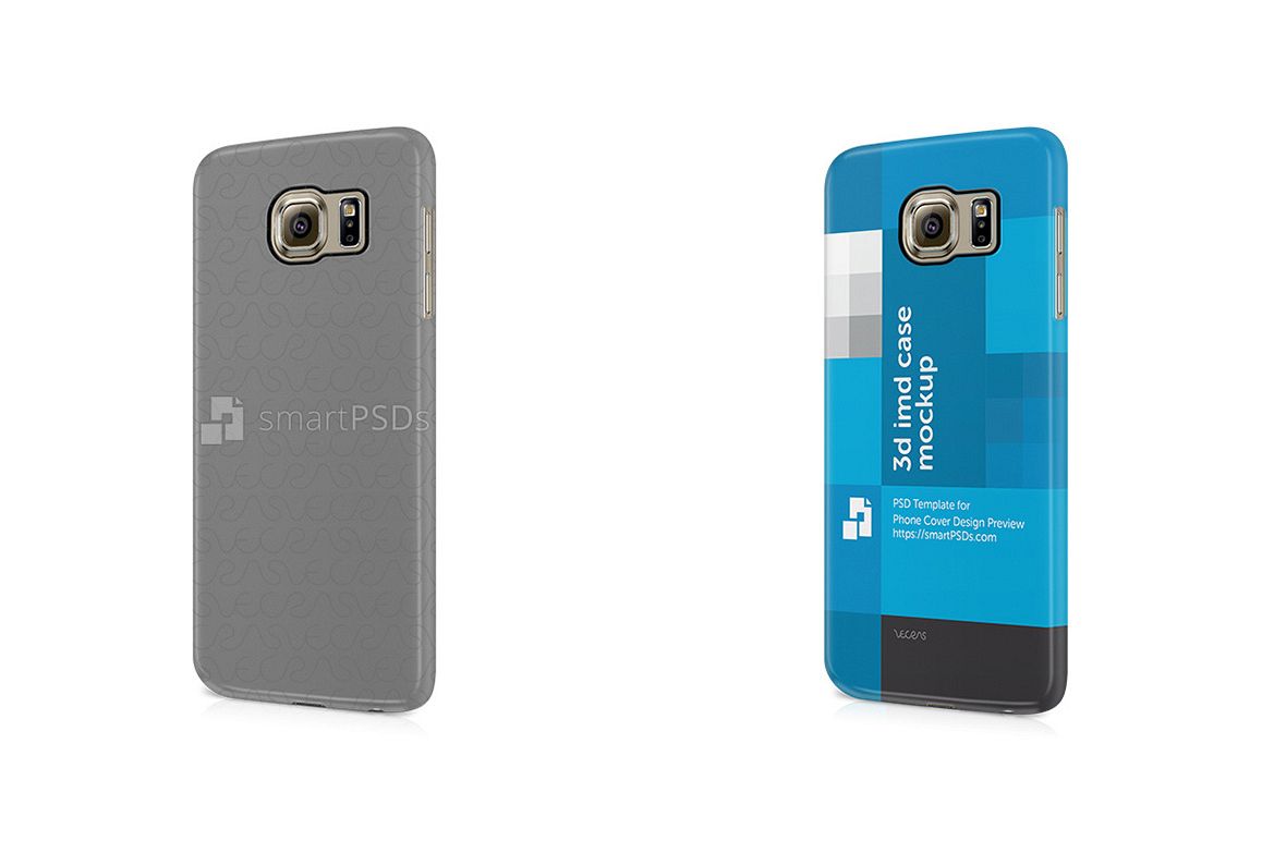 Samsung Galaxy S6 3d IMD Mobile Case Design Mockup 2015 example image 1
