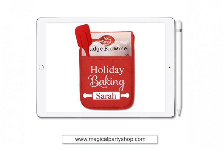 Holiday Baking Christmas Svg Cut File example image 1