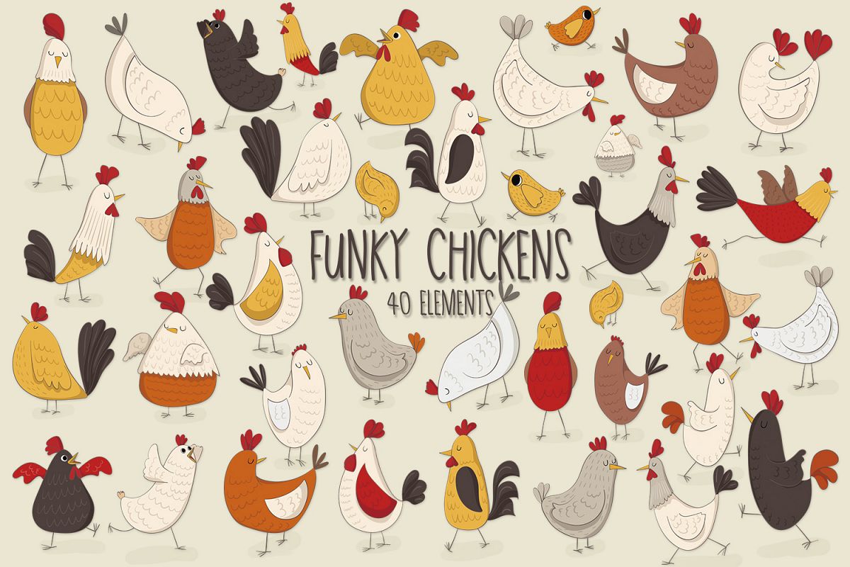 Funky Chickens example image 1
