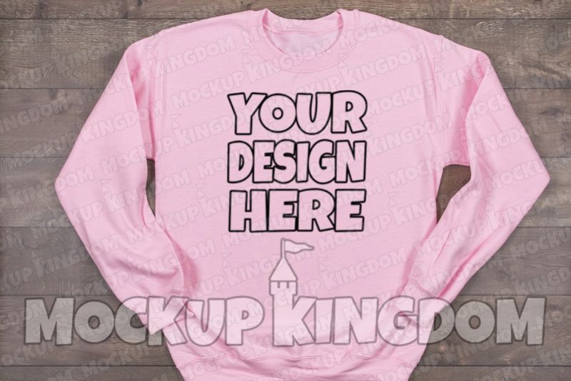 Unisex Crew Neck Sweatshirt Mockup example image 1