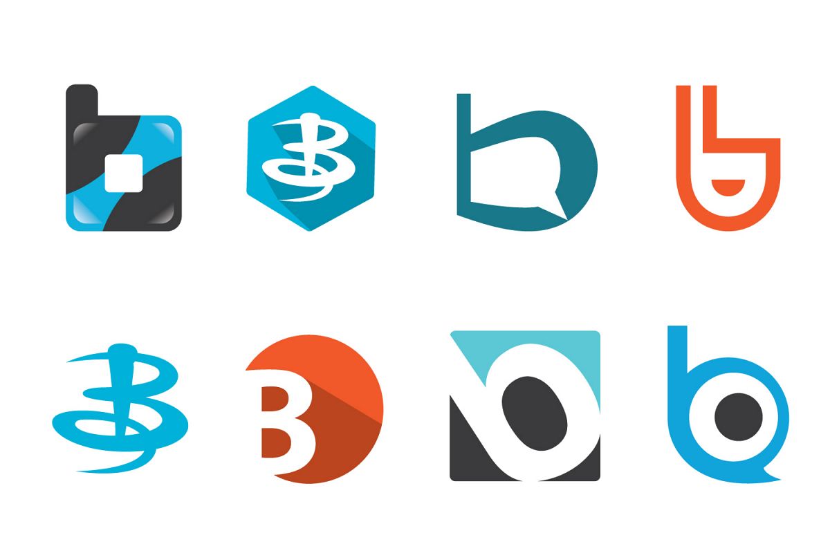 B letter Logos set example image 1