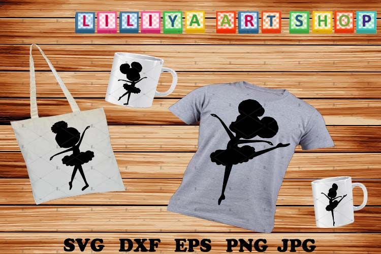 Afro Ballerina BUNDLES, Ballerina svg,Black history svg example image 1