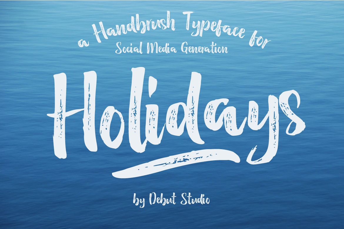 Holidays Brush example image 1
